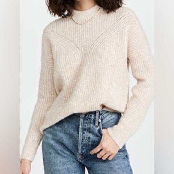 MADEWELL SZ XS Belfiore Ribbed Pullover Sweater - Picture 2 of 7